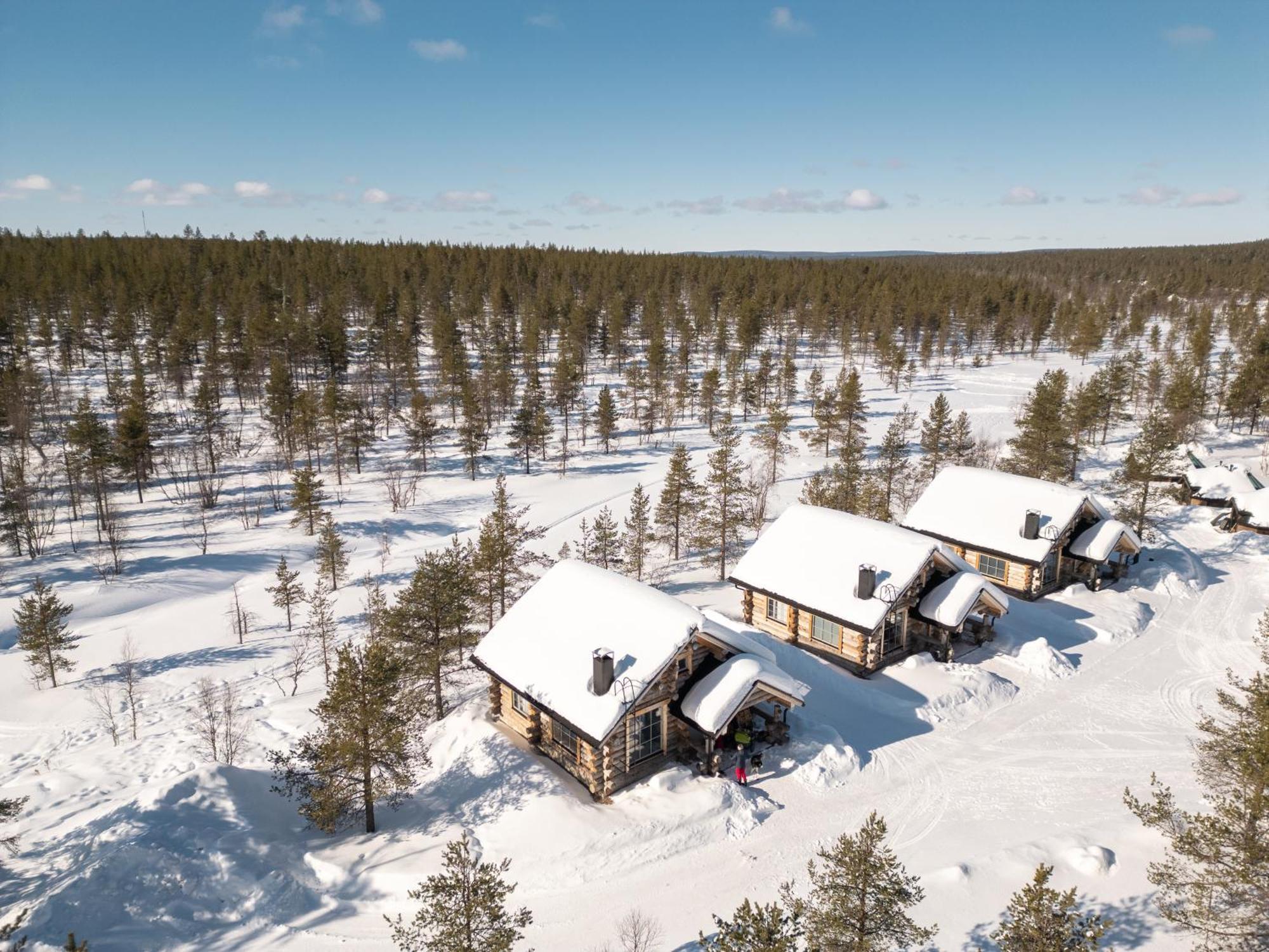 Wilderness Hotel Muotka & Igloos Saariselka Exterior foto