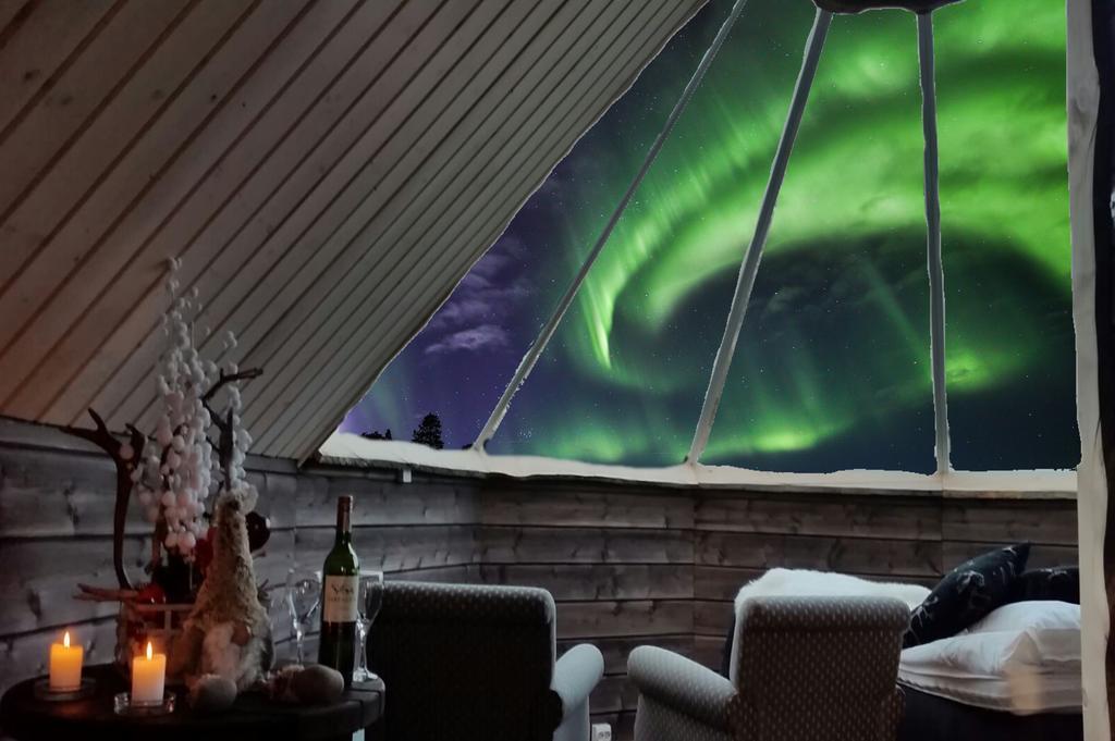 Wilderness Hotel Muotka & Igloos Saariselka Exterior foto