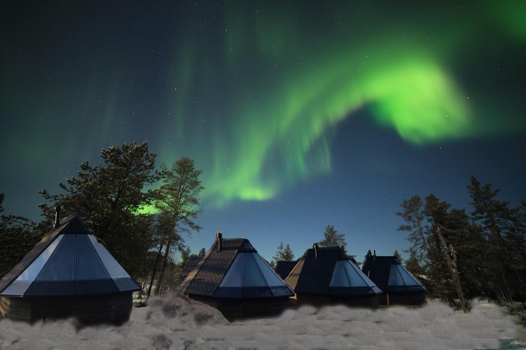 Wilderness Hotel Muotka & Igloos Saariselka Exterior foto
